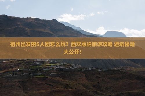 宿州到云南西双版纳团体旅游