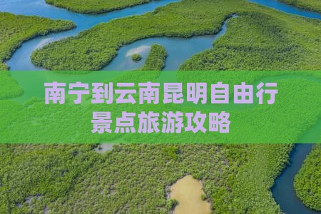 南宁到云南昆明自由行