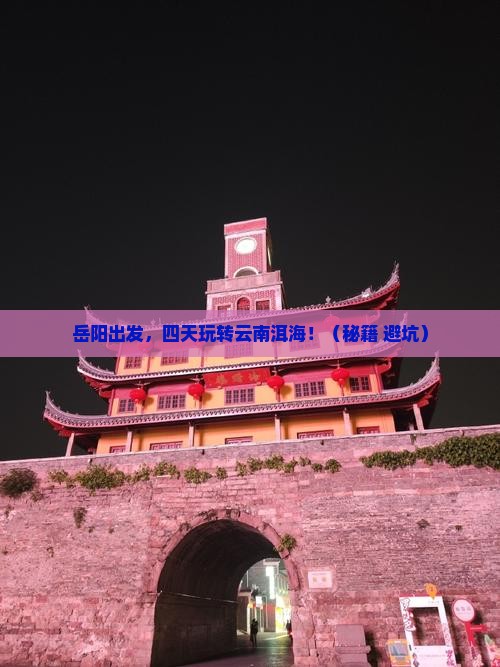 岳阳到云南洱海四日游