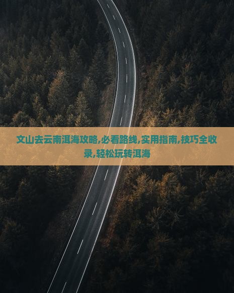 文山去云南洱海攻略