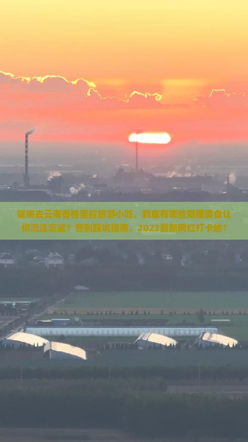 陇南去云南香格里拉旅游小吃