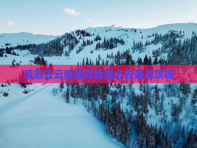 德宏去云南西双版纳必去地