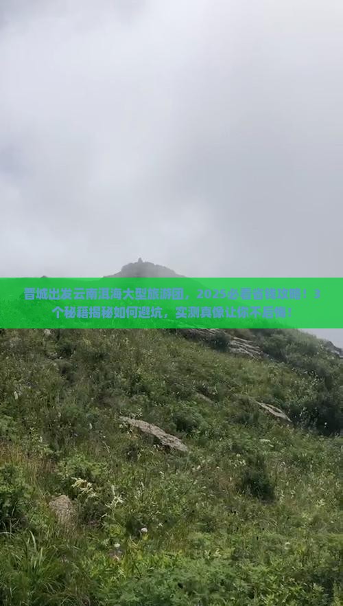 晋城去云南洱海大型旅游团
