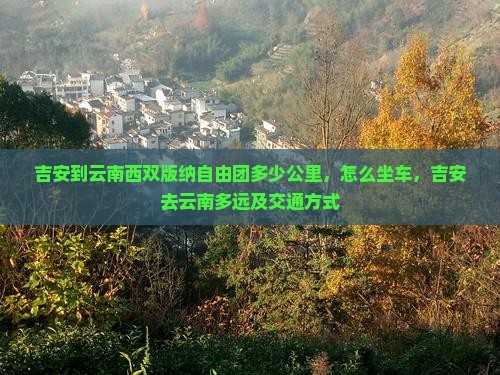 吉安到云南西双版纳自由团