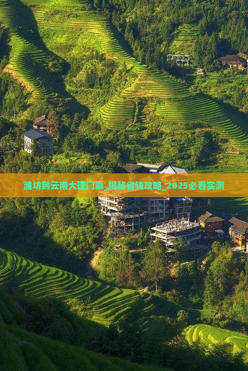 潍坊到云南大理门票