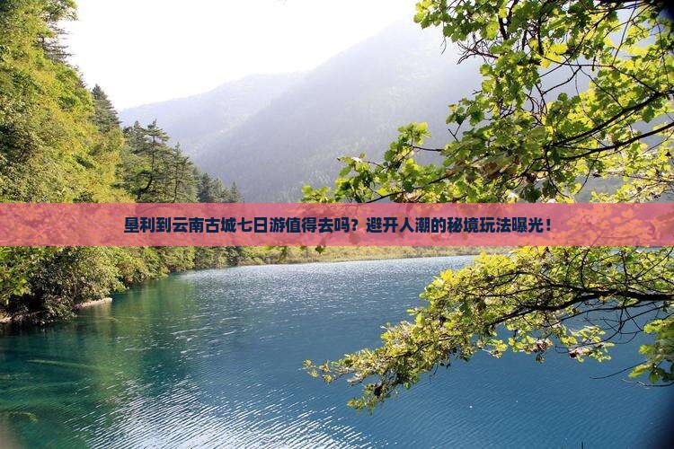 垦利到云南古城七日游