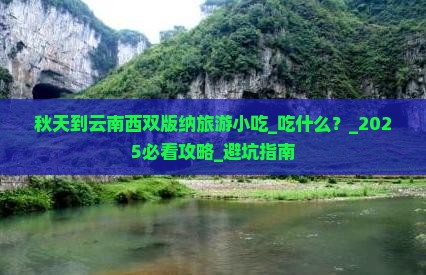 秋天到云南西双版纳旅游小吃