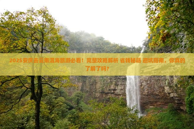 安庆去云南洱海旅游