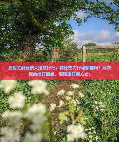 嘉峪关到云南大理旅行社