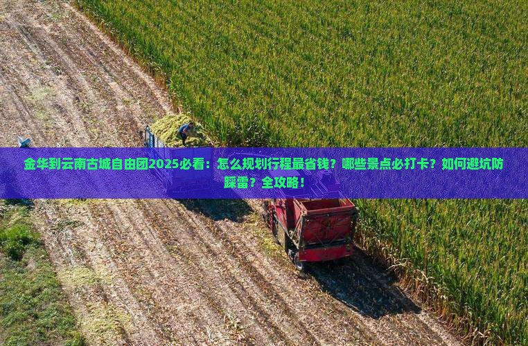 金华到云南古城自由团 金华到云南古城自由团