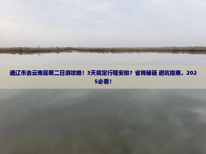 通辽市去云南昆明二日游