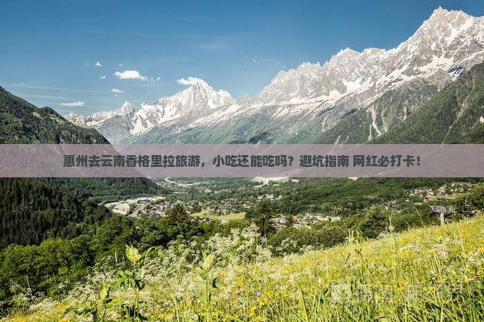 惠州去云南香格里拉旅游小吃