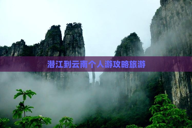 潜江到云南个人游