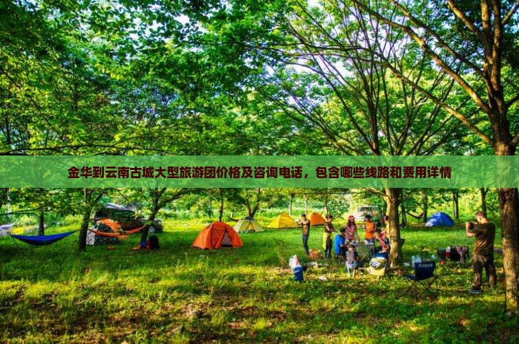 金华到云南古城大型旅游团
