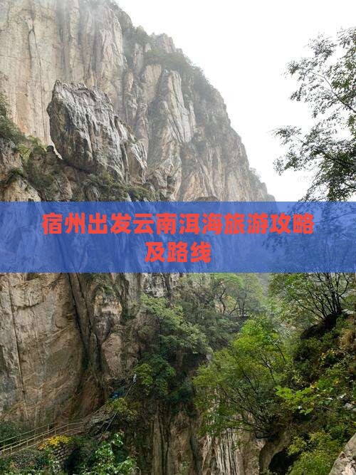 宿州去云南洱海攻略