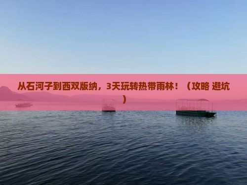 石河子去云南西双版纳哪里玩