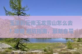 玉溪到云南玉龙雪山旅游
