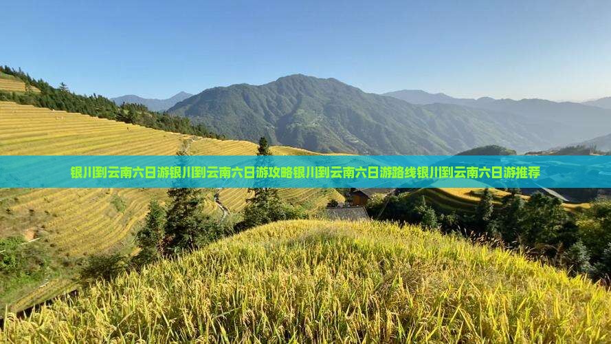 银川到云南六日游