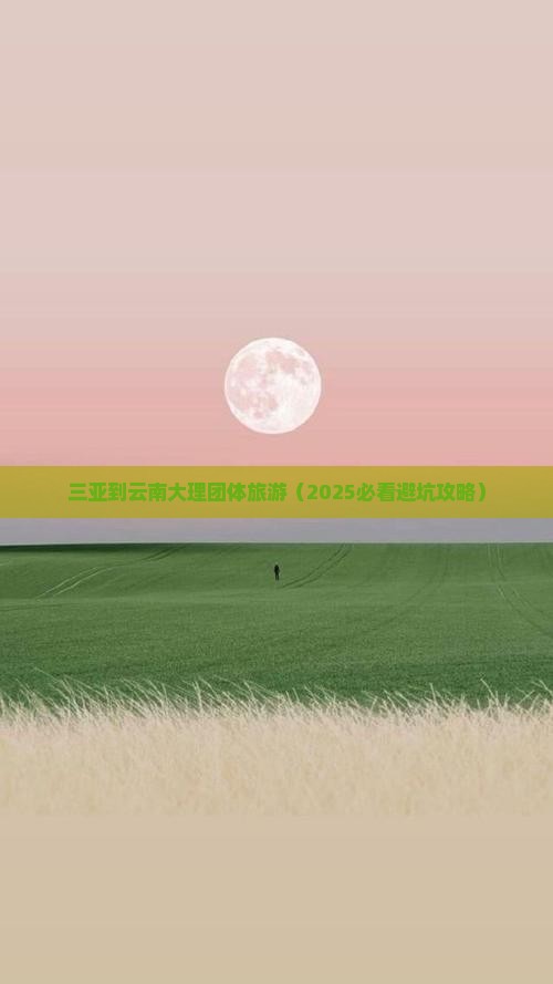 三亚到云南大理团体旅游