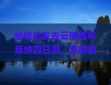 仙桃去云南西双版纳四日游
