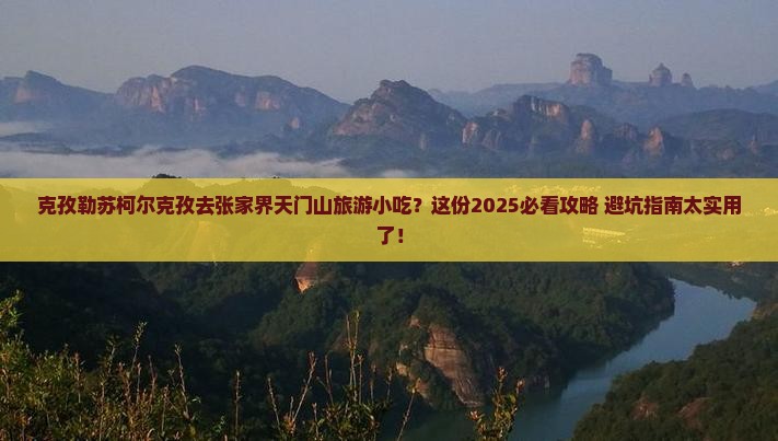 克孜勒苏柯尔克孜去张家界天门山旅游小吃