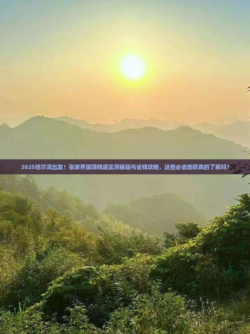 哈尔滨到张家界玻璃栈道必去地