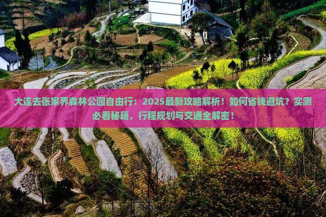 大连去张家界森林公园自由行