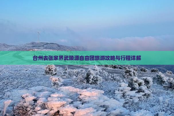 台州去张家界武陵源自由团