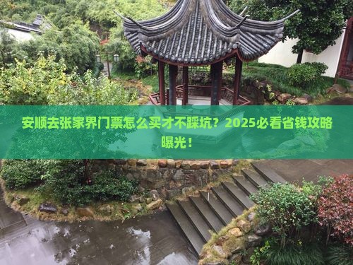 安顺去张家界门票
