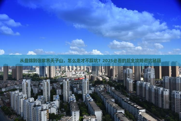 盘锦去张家界天子山景点