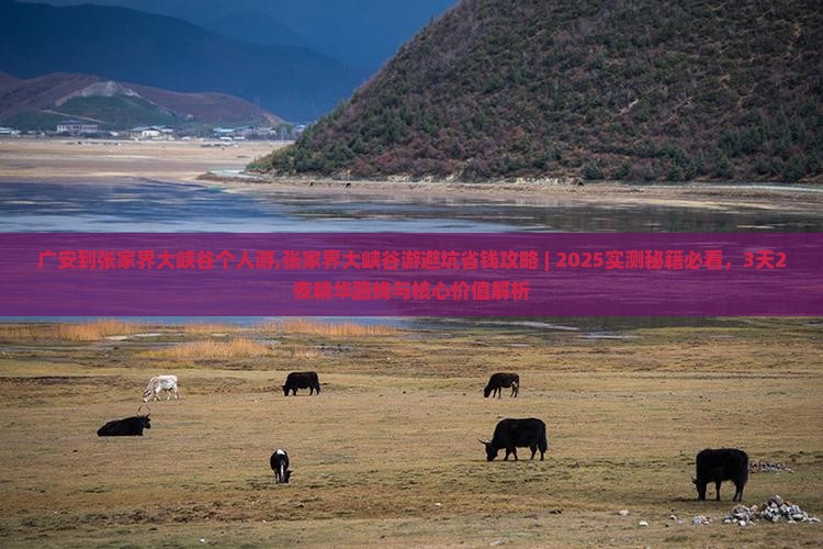广安到张家界大峡谷个人游