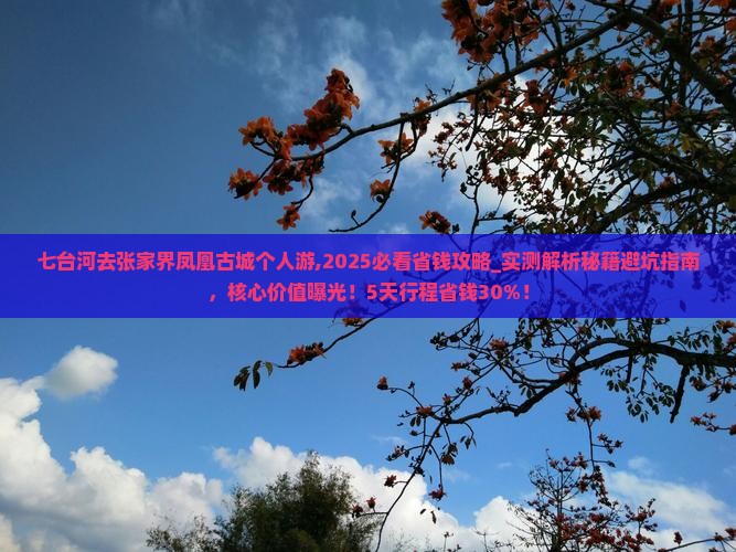 七台河去张家界凤凰古城个人游