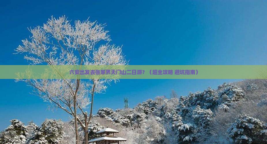 六安到张家界天门山二日游