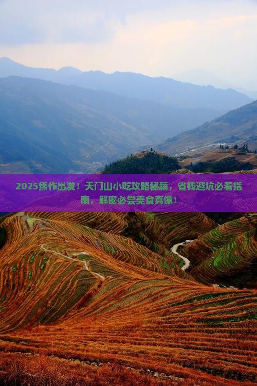 焦作到张家界天门山旅游小吃