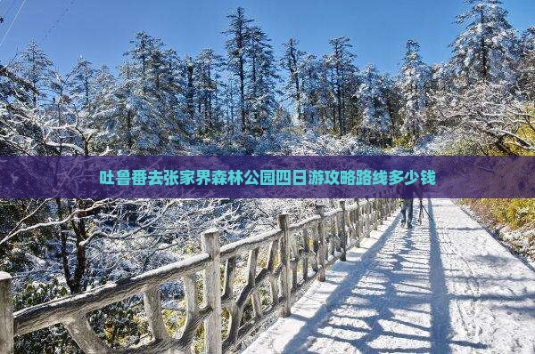 吐鲁番去张家界森林公园四日游