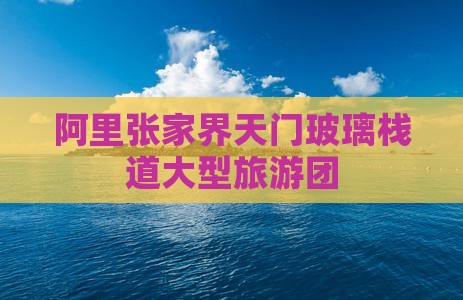 阿里去张家界玻璃栈道大型旅游团