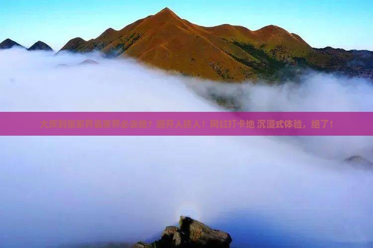 大庆到张家界袁家界必去地