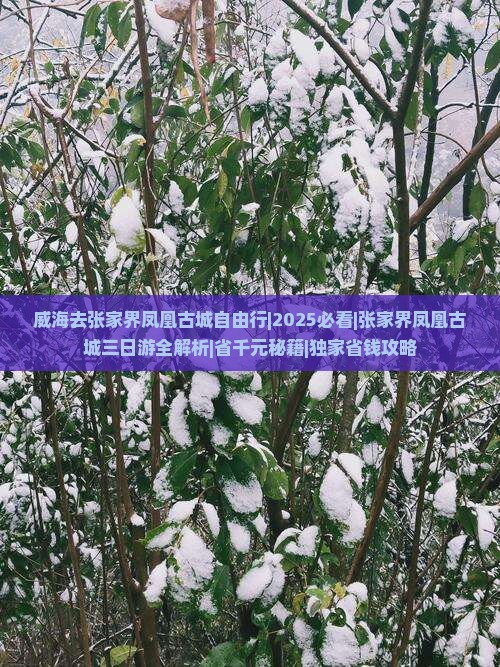 威海去张家界凤凰古城自由行