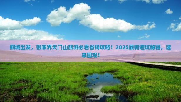 桐城去张家界天门山旅行社