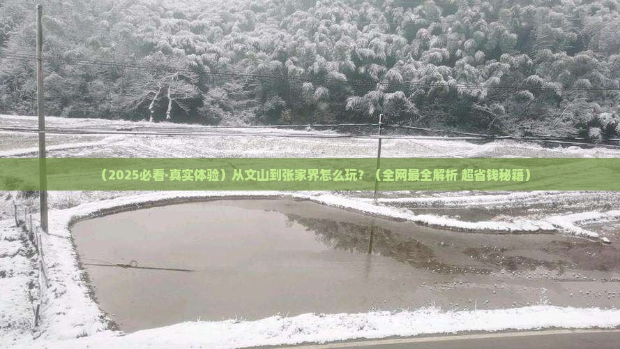 文山到张家界攻略
