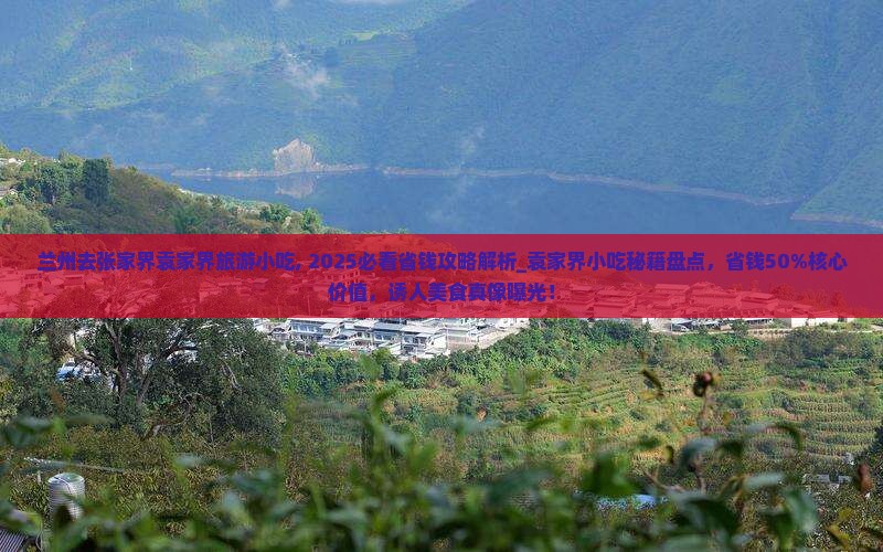 兰州去张家界袁家界旅游小吃