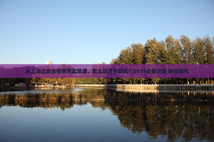 上海去张家界武陵源哪里玩