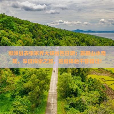 鄢陵县去张家界大峡谷四日游