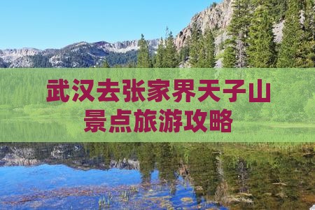 武汉去张家界天子山景点