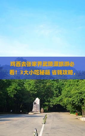 鸡西到张家界武陵源旅游小吃