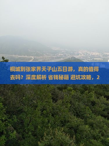 桐城到张家界天子山五日游