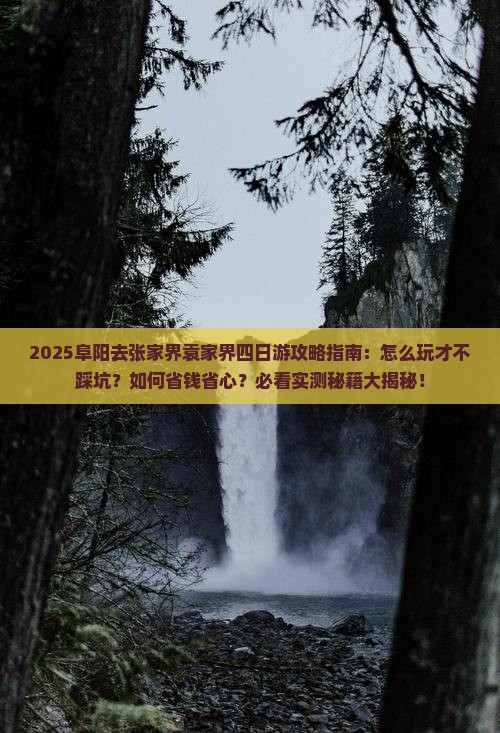 阜阳去张家界袁家界四日游