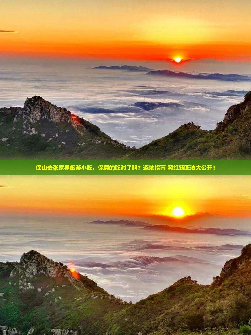 保山去张家界旅游小吃