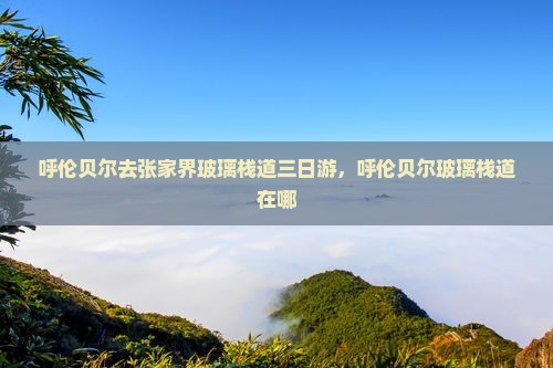 呼伦贝尔去张家界玻璃栈道三日游