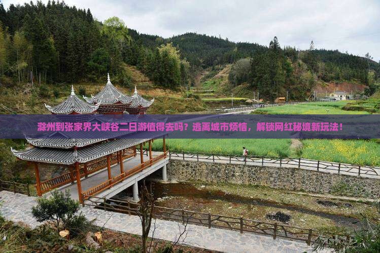 滁州到张家界大峡谷二日游